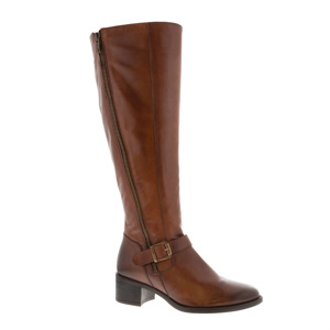 Carl Scarpa Arque Tan Leather Knee High Boots